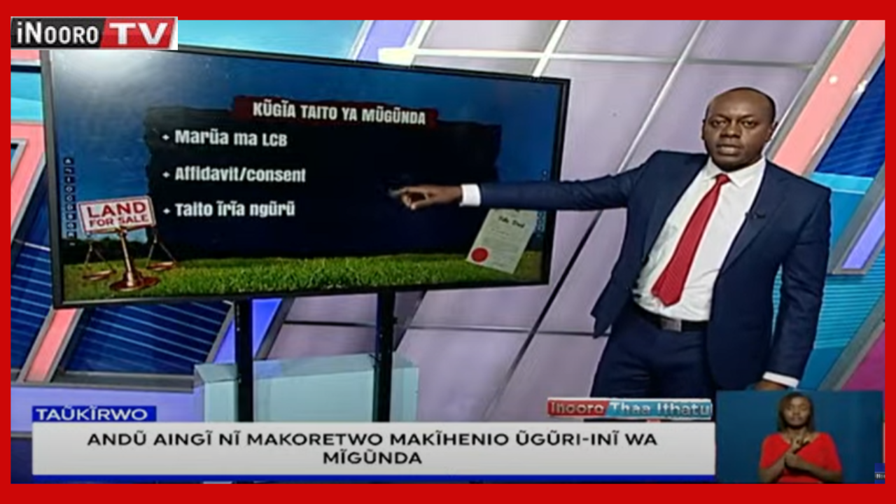 #Taũkĩrwo nĩ mũtaratara wa kũgũra mũgũnda