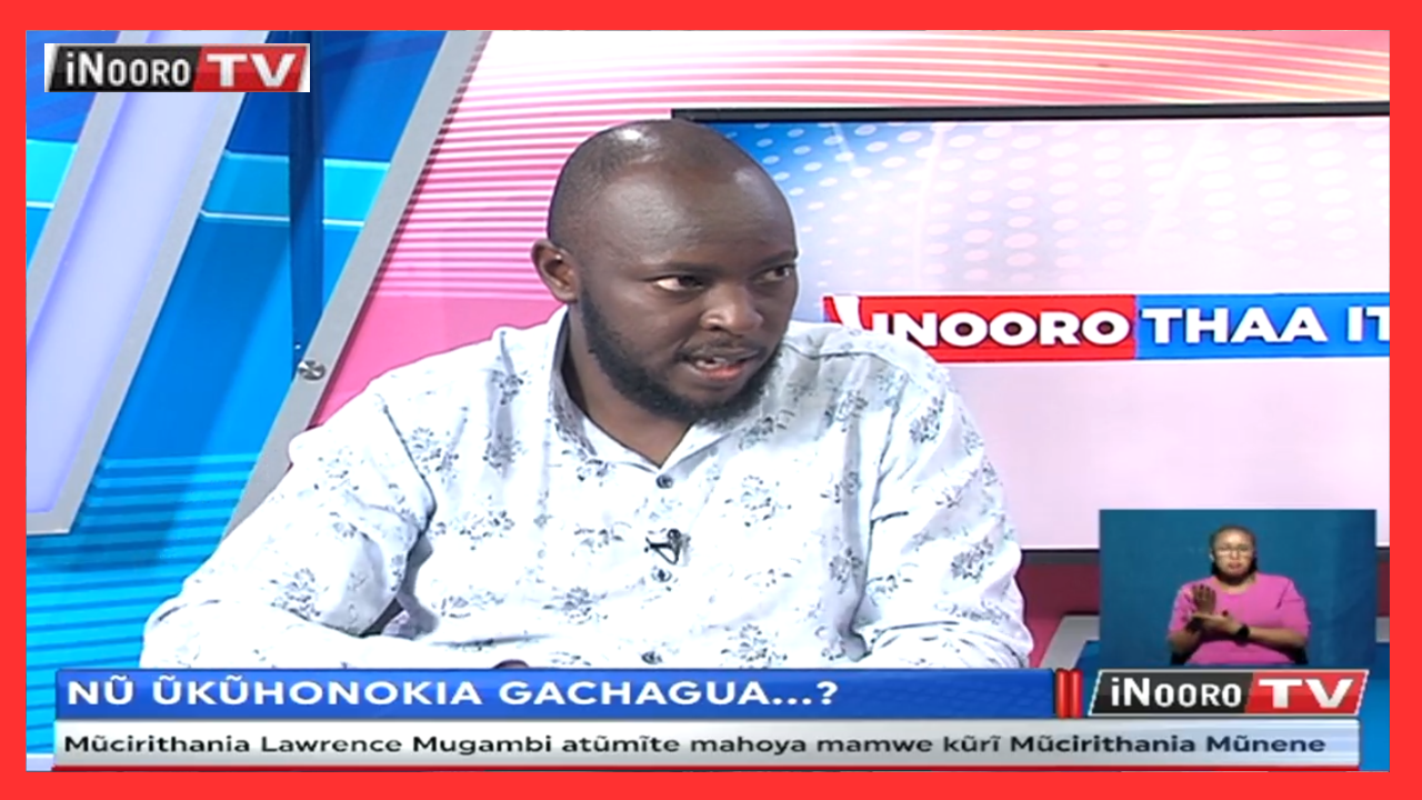 NŨ ŨKŨHONOKIA DP RIGATHI? Wakiri Newton Mathenge gũthathaũra