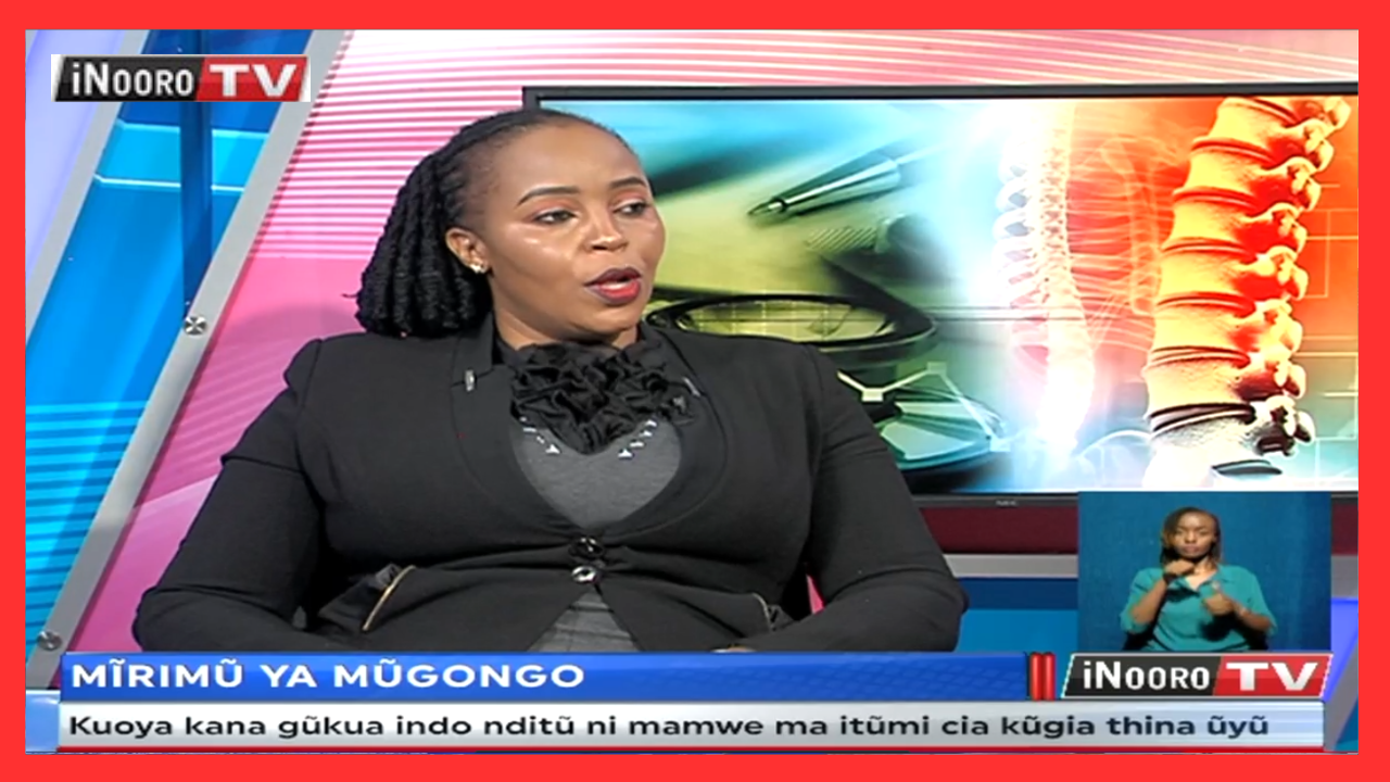 Mathĩna ma mũgongo na mũtaaramu Eunice Njeri