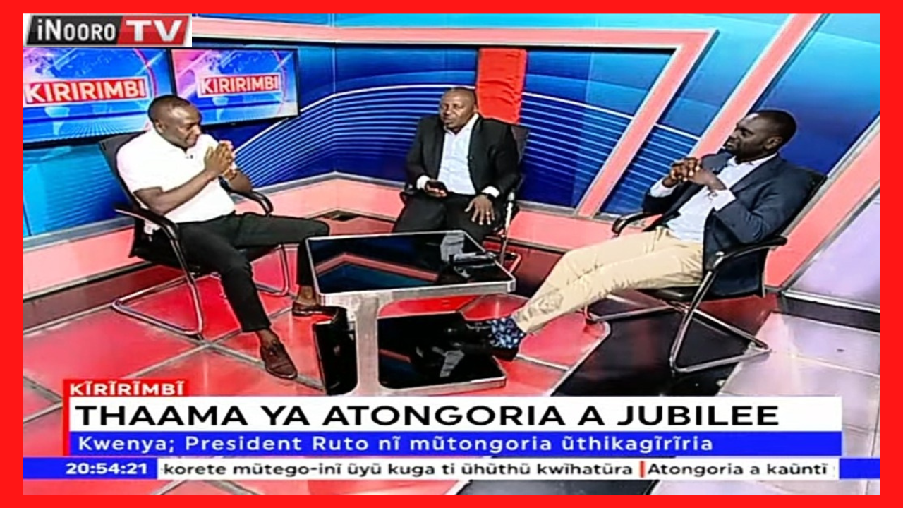 Kwenya Thuku na John Methu thĩinĩ wa #KĩrĩrĩmbĩLive