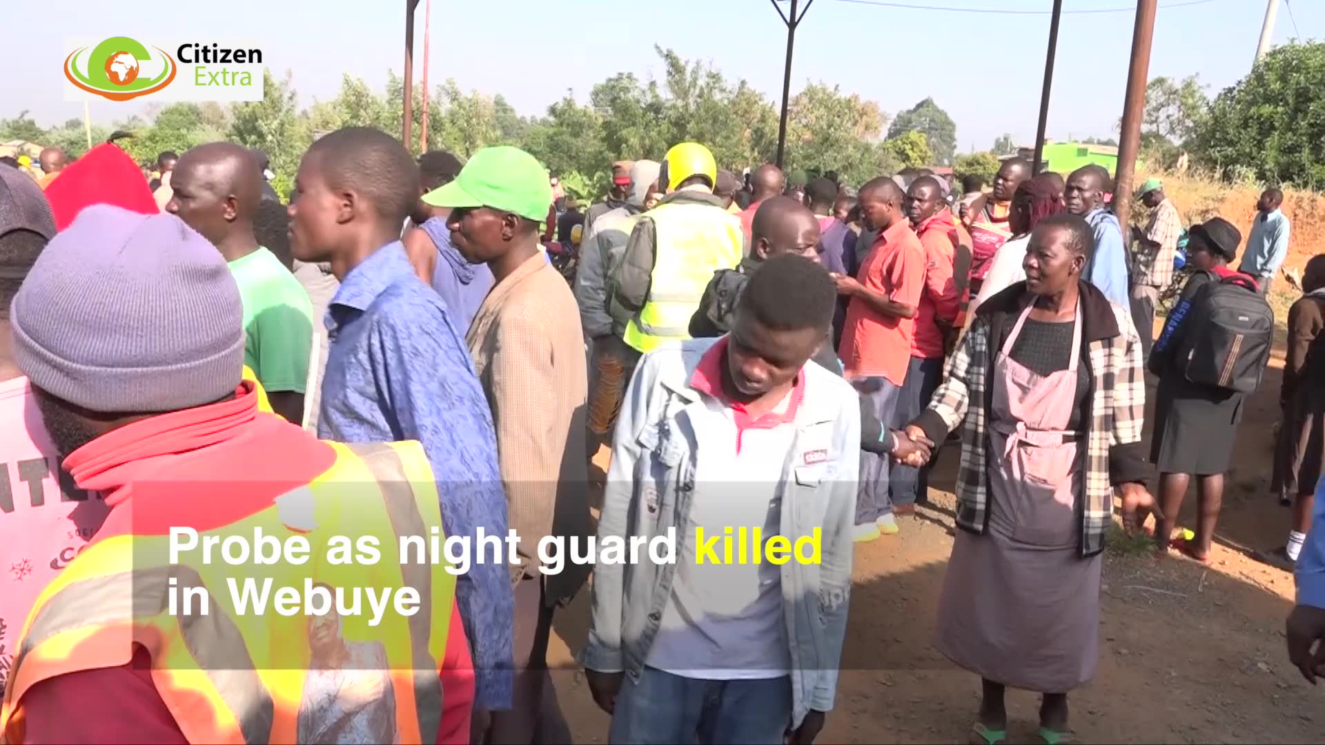 Webuye: Probe as guard found dead near car wash
